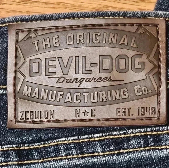 Devil Dog Slim Dungeress Size 32×32 Amazing Used Condition - Picture 10 of 14